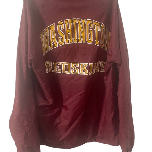 Vintage Chalk Line 90's NFL Washington Redskins Satin Locker Line Jacket Sz L - Picture 8 of 16